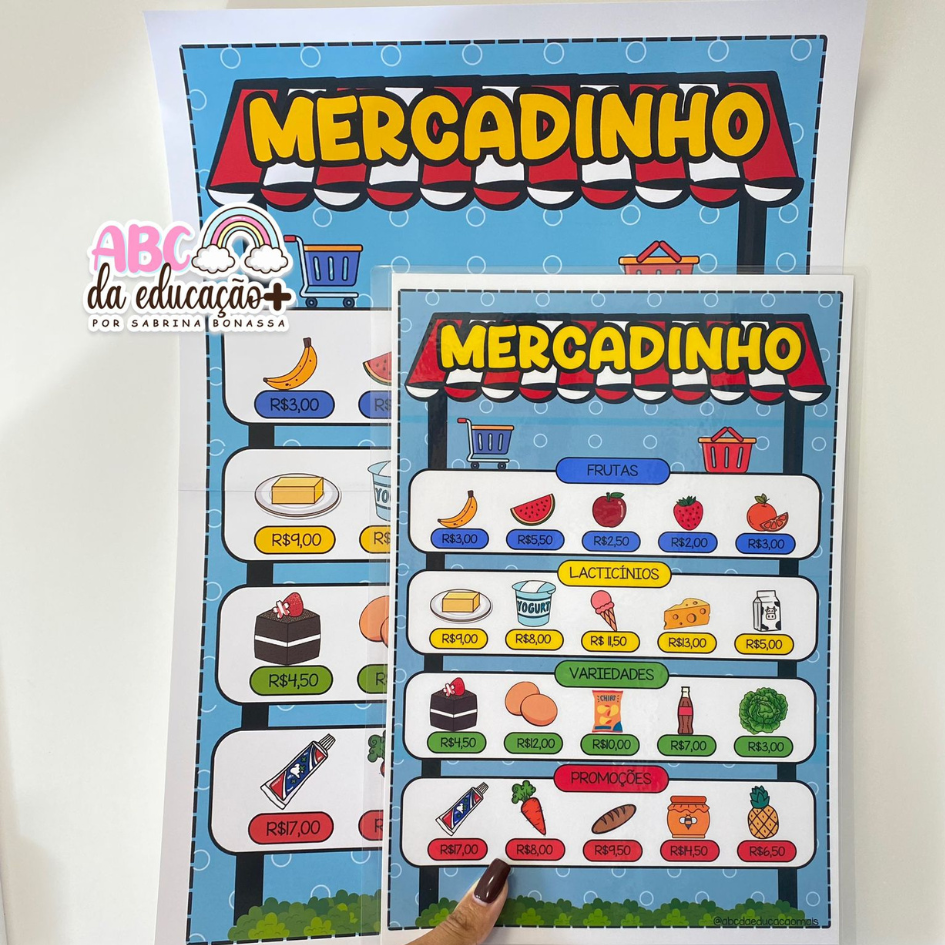 Jogo de matemática (mercadinho)