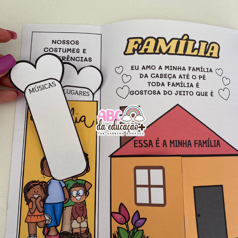 Lapbook Familia na Escola - Loja - Tudo Para o Professor