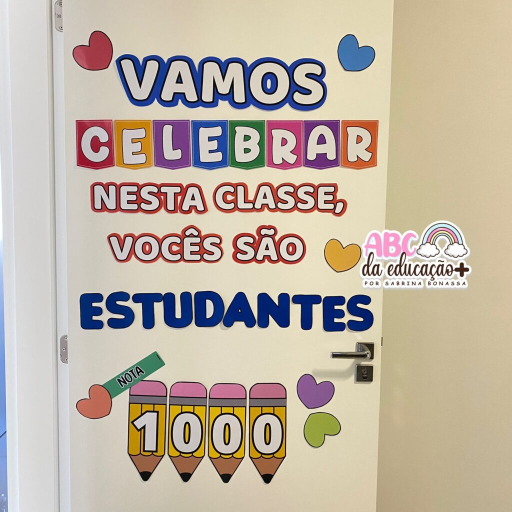 Decoração de Porta – Dia do Estudante – Loja ABC da Educação Mais – Por ...