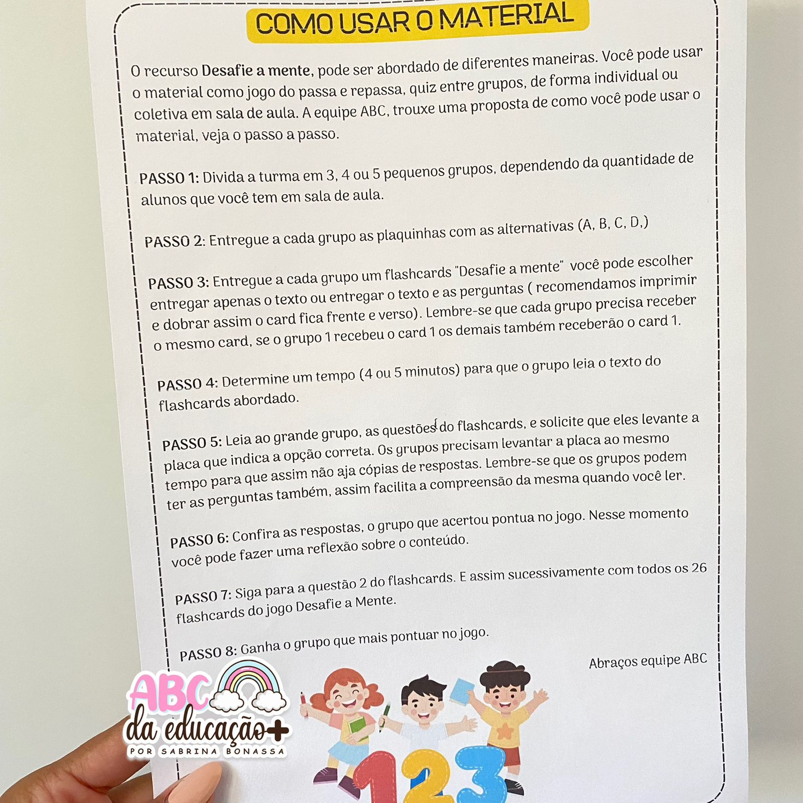 Desafie a Mente-Língua Portuguesa- SAEB 5º ano – Loja ABC da Educação Mais  – Por Sabrina Bonassa