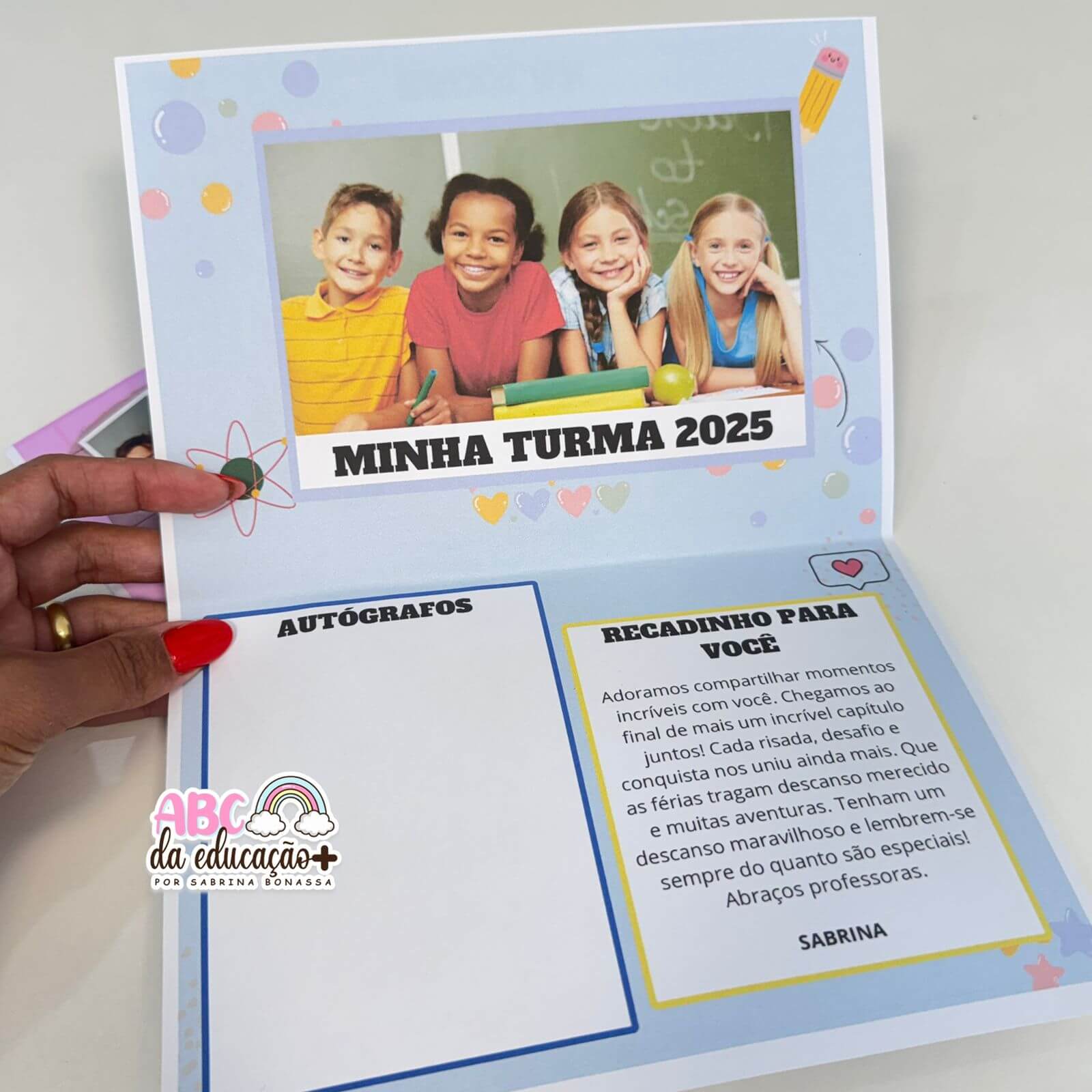 Recordação Escolar- Editável no canva - Imagem 5