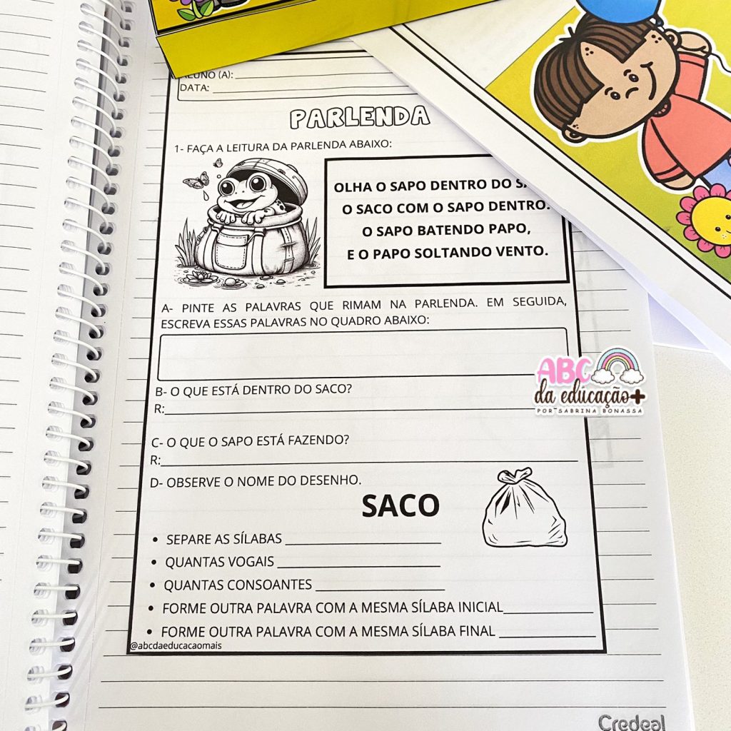 Projeto Parlendas Alfabetização Loja Abc Da Educação Mais Por Projeto Parlendas Alfabetização Loja Abc Da Educação Mais Por