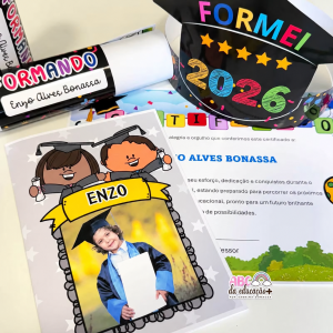Mini Kit de Formatura Infantil 2026