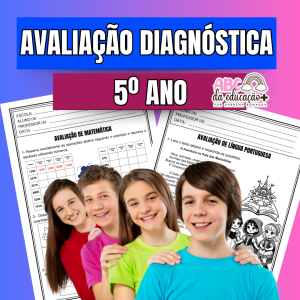 Avaliação de Sondagem Diagnóstica 5º ano – Língua Portuguesa e Matemática