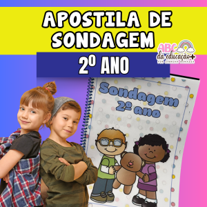 Apostila de Sondagem Diagnóstica 2º ano + Lembrancinhas volta às aulas
