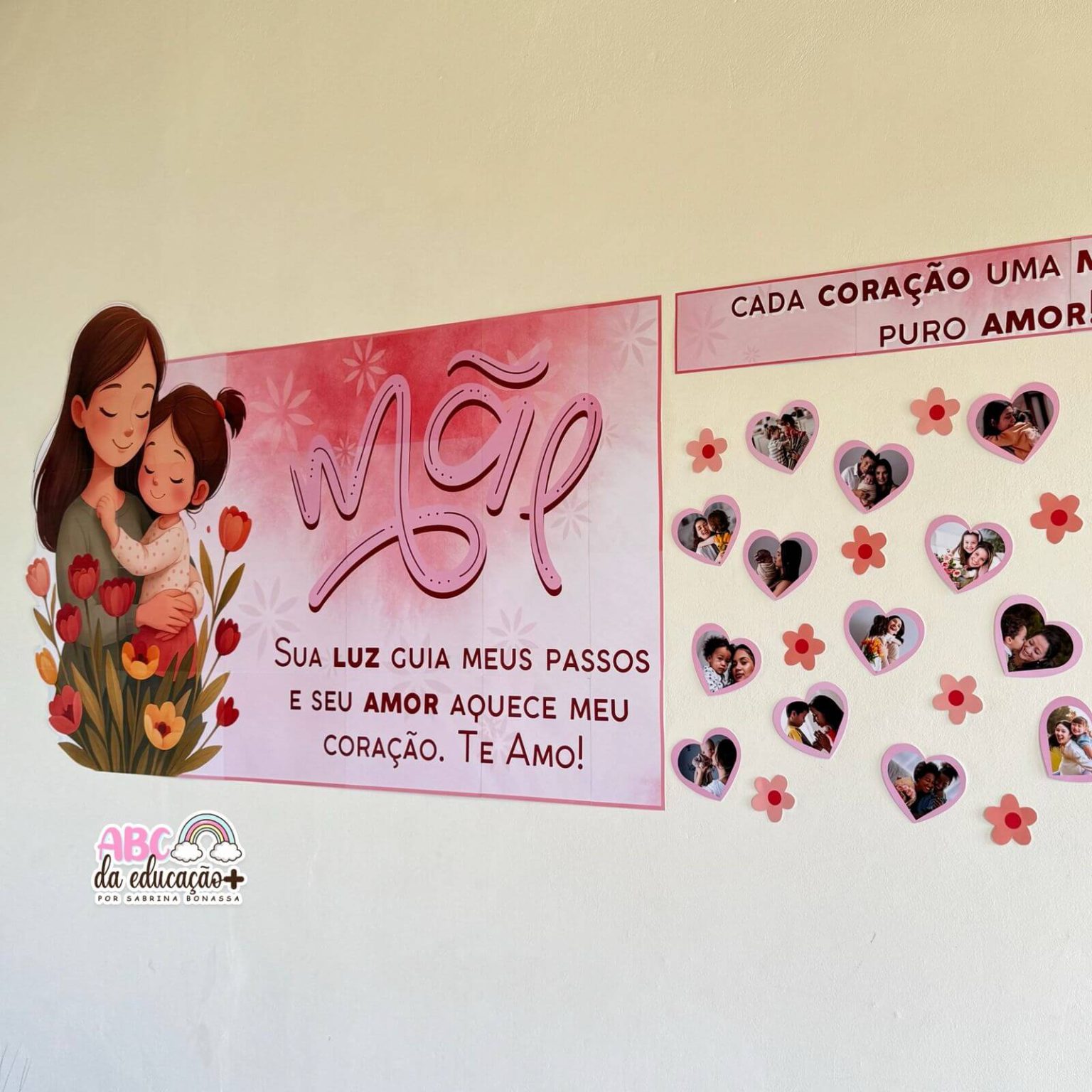 Painel Com Fotos Editáveis – Dia Das Mães – Loja ABC da Educação Mais ...