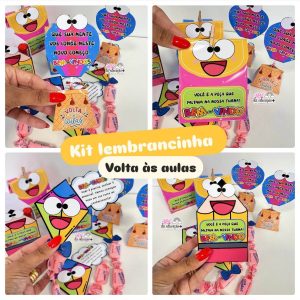 Kit Lembrancinha Volta às Aulas – Educação Infantil e Ensino Fundamental I