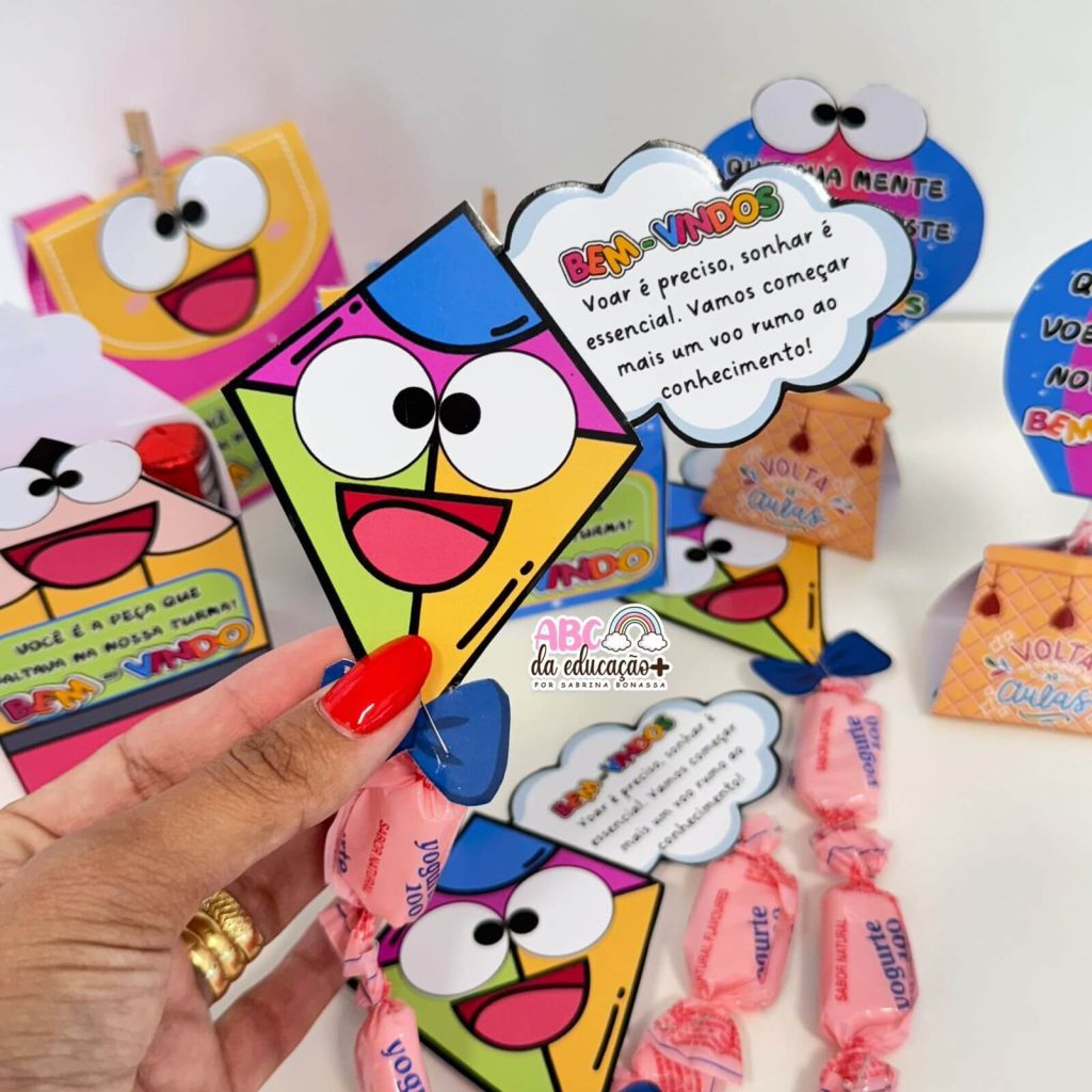 Kit Lembrancinha Volta às Aulas – Educação Infantil e Ensino ...