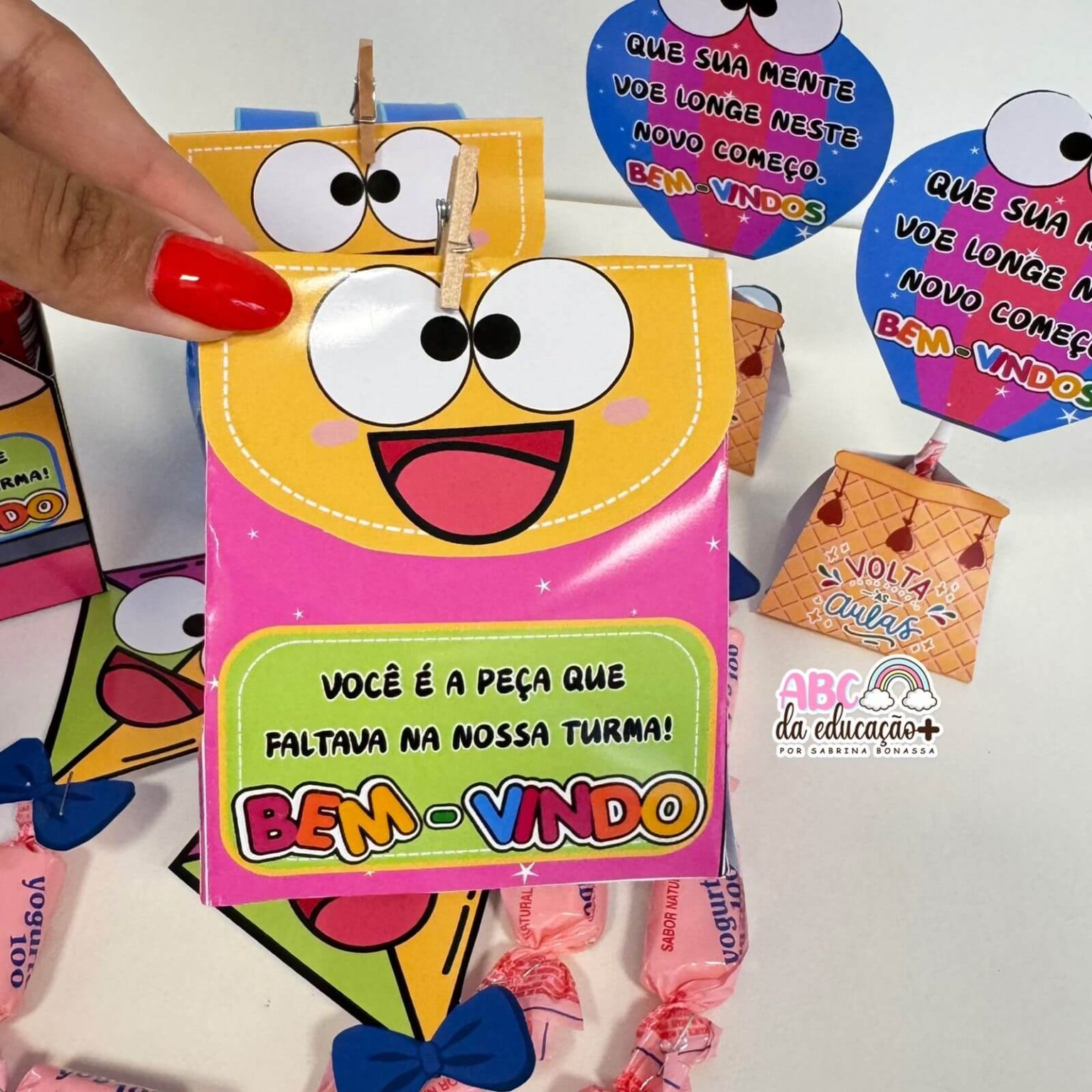 Kit Lembrancinha Volta às Aulas – Educação Infantil e Ensino ...
