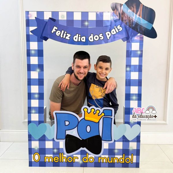 Moldura de Fotos Gigante “Pai, o melhor do mundo!” - Imagem 7