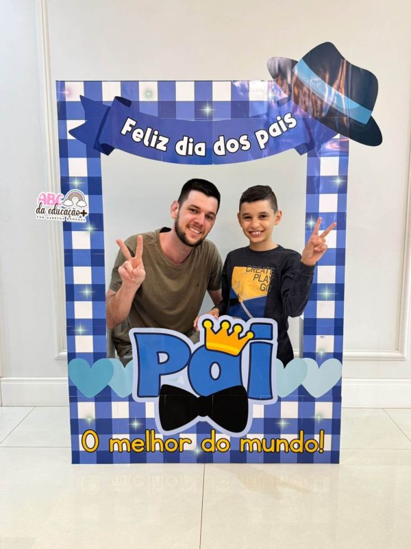 Moldura de Fotos Gigante “Pai, o melhor do mundo!” - Imagem 5