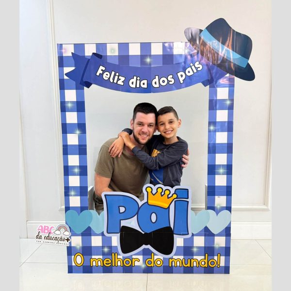 Moldura de Fotos Gigante “Pai, o melhor do mundo!”