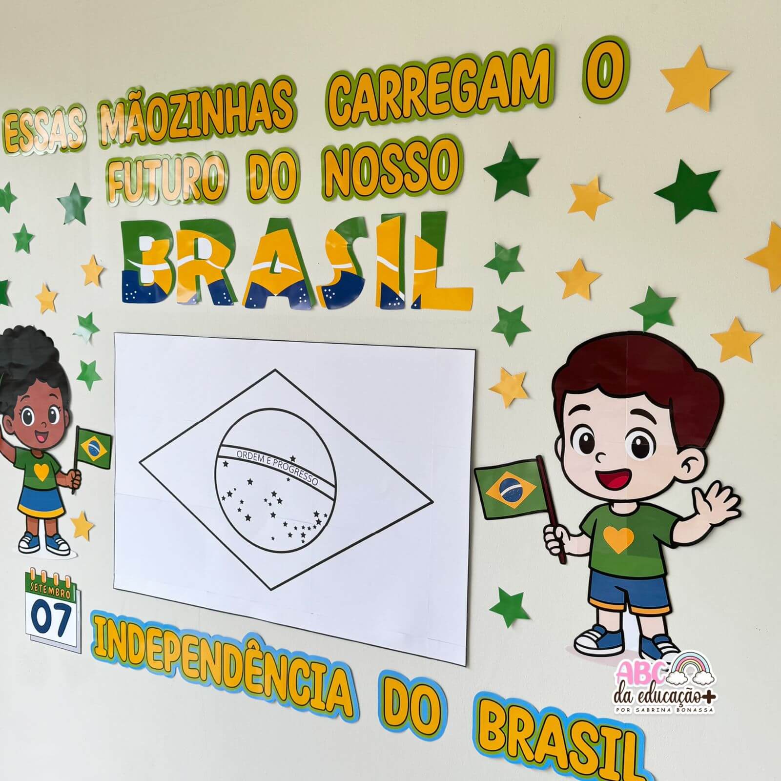 Painel 7 de Setembro – Independência do Brasil - Mãozinhas do Futuro - Imagem 4
