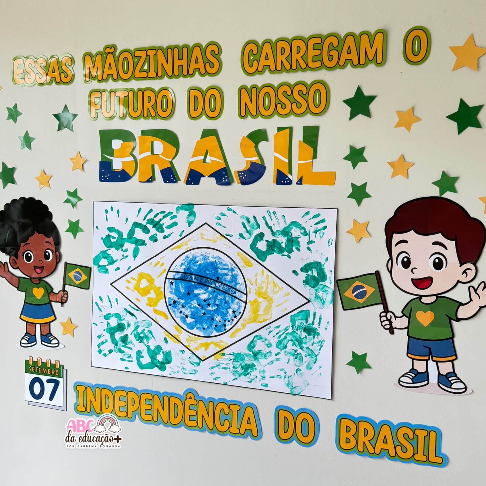 Painel 7 de Setembro – Independência do Brasil - Mãozinhas do Futuro - Imagem 7