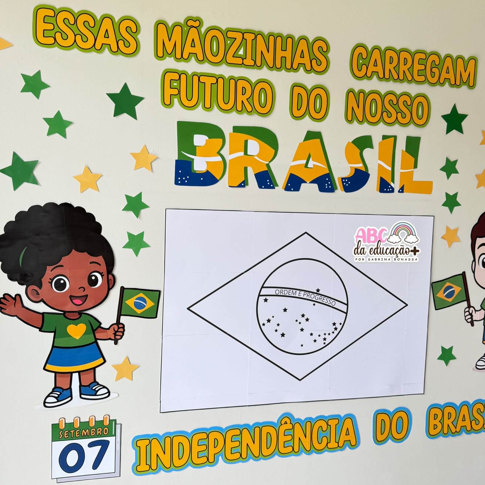Painel 7 de Setembro – Independência do Brasil - Mãozinhas do Futuro - Imagem 2