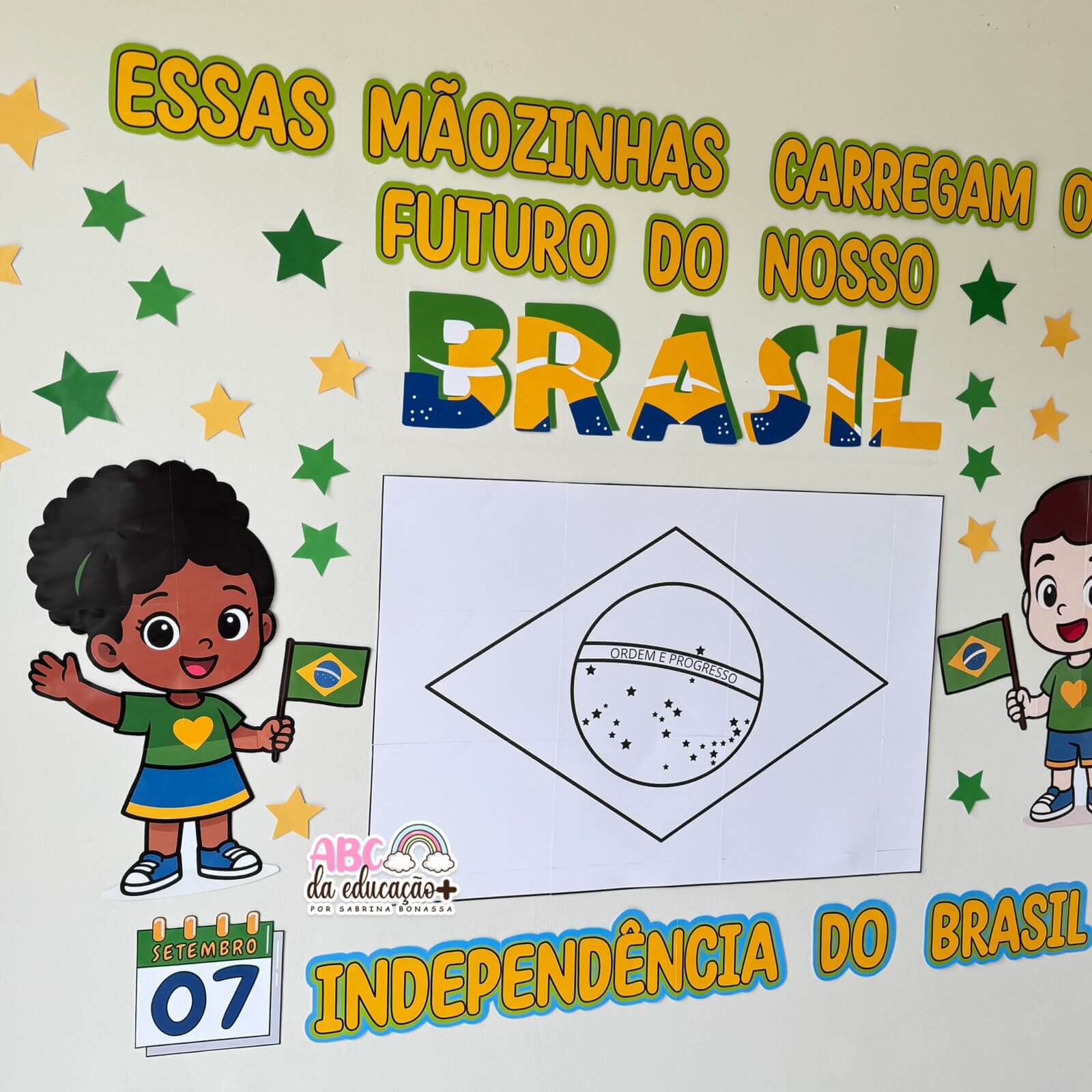 Painel 7 de Setembro – Independência do Brasil - Mãozinhas do Futuro - Imagem 3