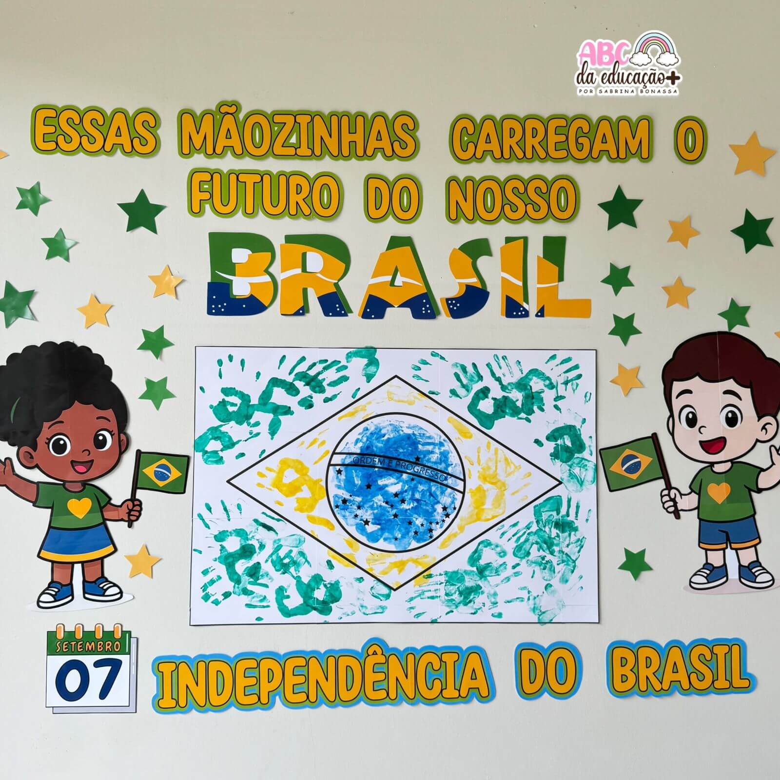 Painel 7 de Setembro – Independência do Brasil - Mãozinhas do Futuro - Imagem 5