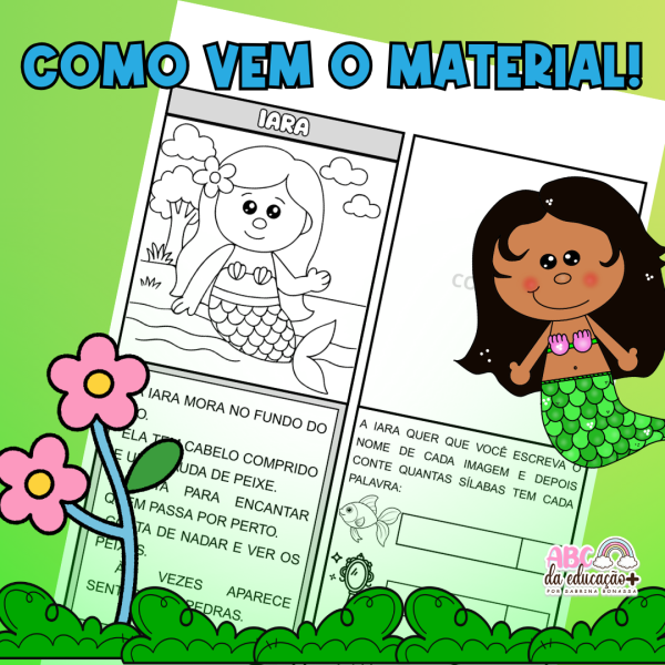 Atividades Folclore – 12 Lendas em Fichas Lúdicas para Alfabetização - Imagem 2