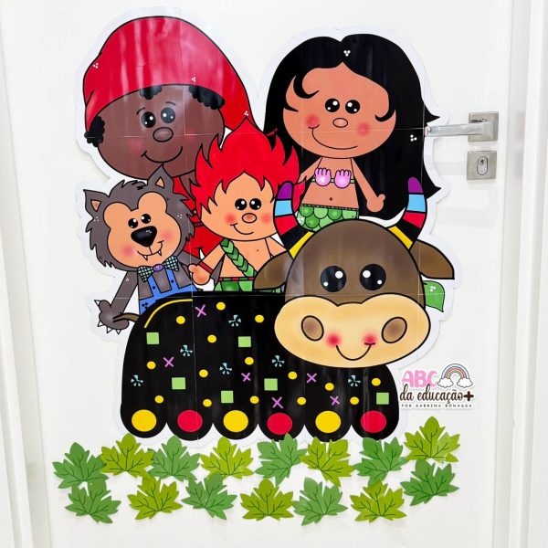 Painel de Porta – Folclore Brasileiro - Imagem 2