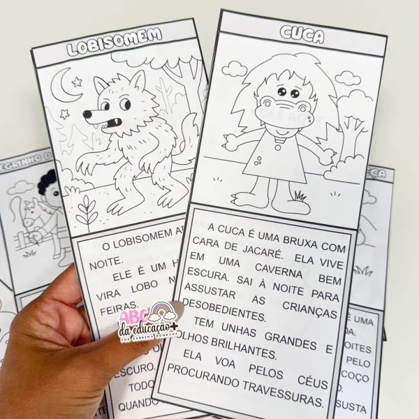 Atividades Folclore – 12 Lendas em Fichas Lúdicas para Alfabetização - Imagem 12