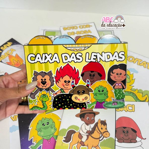 Projeto Lendas Folclóricas: Fichas, Mapas e Livrinhos Interativos - Imagem 10
