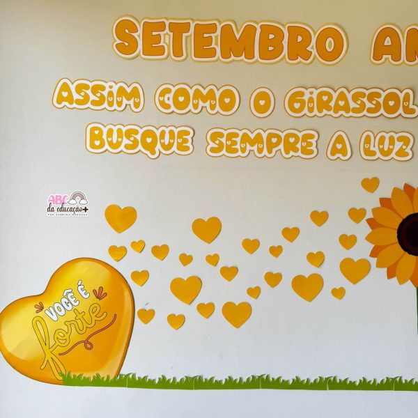 Painel Setembro Amarelo Girassol - Imagem 2