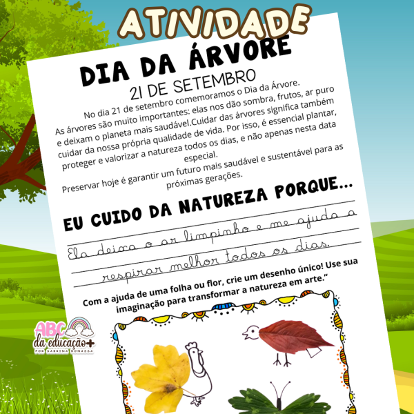 Atividade Interativa Dia da Árvore - Coleto, Colo e Crio - Imagem 3