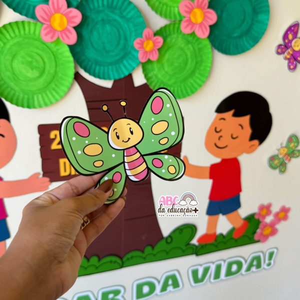 Painel Dia da Árvore com Pratinhos - Imagem 5