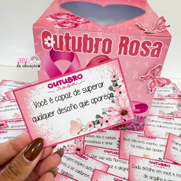 Caixa de Mensagem Outubro Rosa – Um Toque de Cuidado - Imagem 7