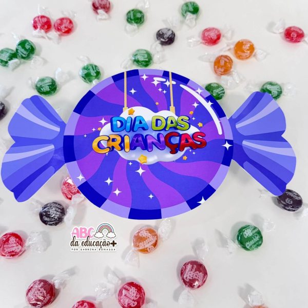 Lembrancinha Dia das Crianças - Balinha Supresa - Imagem 8