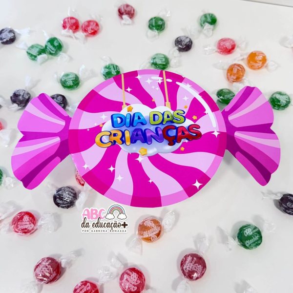 Lembrancinha Dia das Crianças - Balinha Supresa - Imagem 6