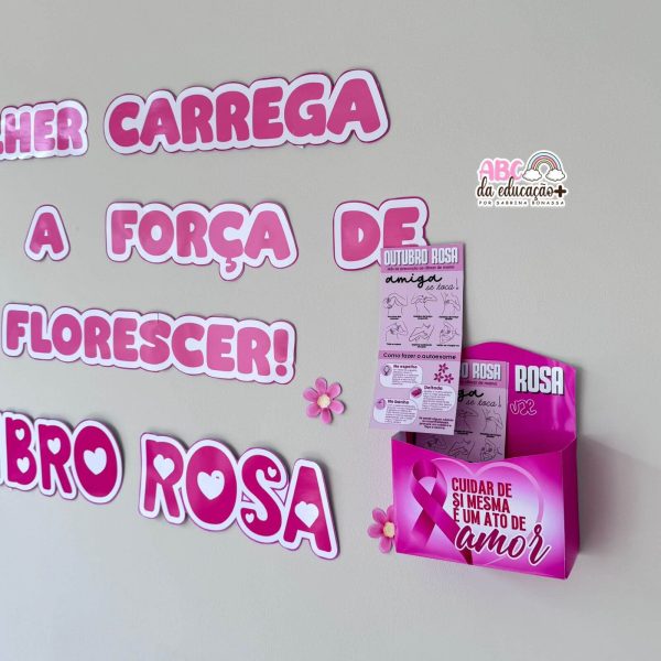 Painel Outubro Rosa – A Força de Florescer - Imagem 9