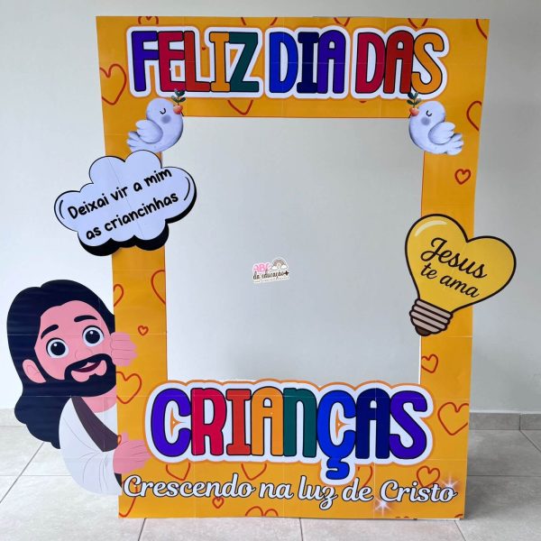 Moldura de Fotos Gigante Dia das Crianças – Tema Cristão - Imagem 5