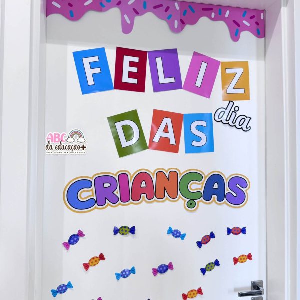 Decoração de Porta – Dia das Crianças - Imagem 3