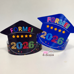 Capelo de Formatura Infantil – Formei 2026
