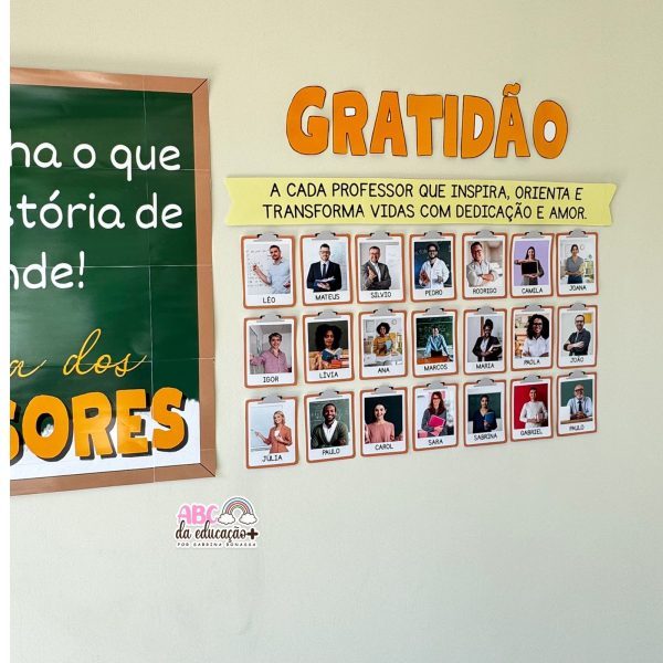 Painel Dia dos Professores – Gratidão e Conhecimento - Imagem 4
