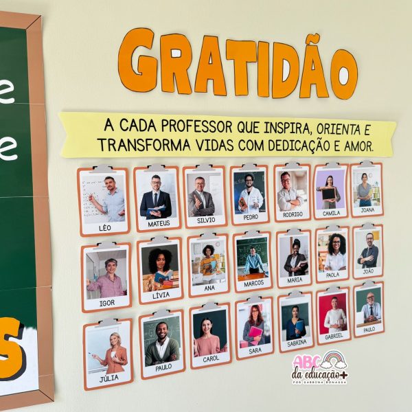 Painel Dia dos Professores – Gratidão e Conhecimento - Imagem 2