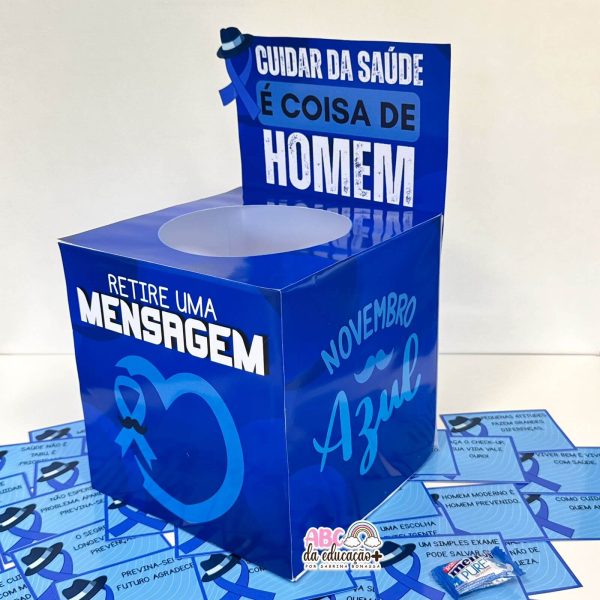Caixa Motivacional Novembro Azul - Imagem 11