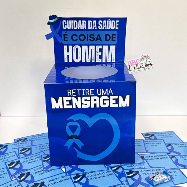 Caixa Motivacional Novembro Azul - Imagem 10