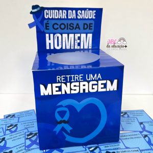 Caixa Motivacional Novembro Azul