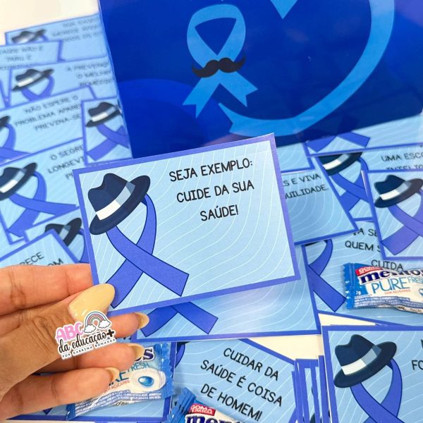 Caixa Motivacional Novembro Azul - Imagem 9