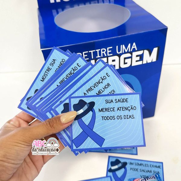 Caixa Motivacional Novembro Azul - Imagem 7