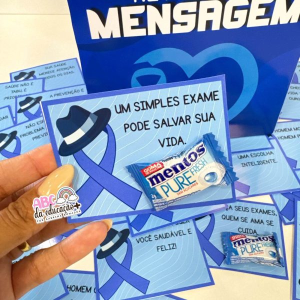 Caixa Motivacional Novembro Azul - Imagem 6