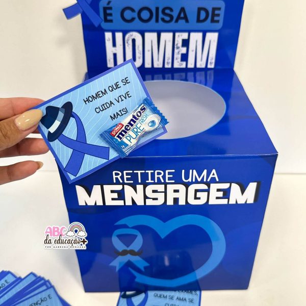 Caixa Motivacional Novembro Azul - Imagem 5