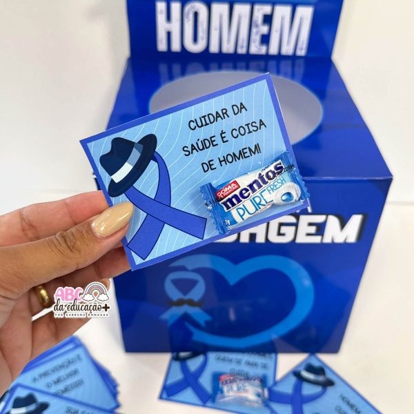 Caixa Motivacional Novembro Azul - Imagem 2