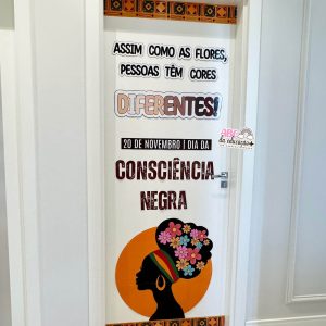 Painel de Porta Dia da Consciência Negra