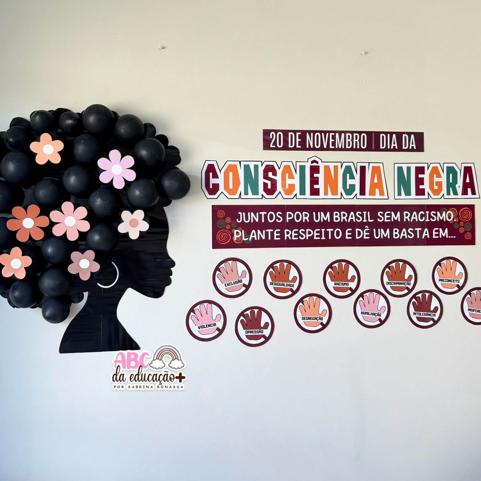 Painel Dia da Consciência Negra – Plante Respeito e Dê um Basta em... - Imagem 9