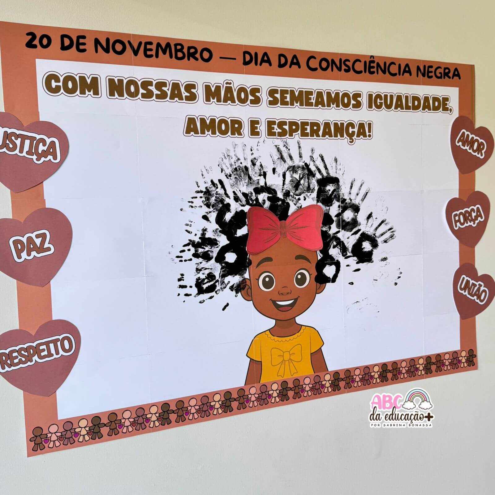 Painel Dia da Consciência Negra –  Mãos da Igualdade - Imagem 5