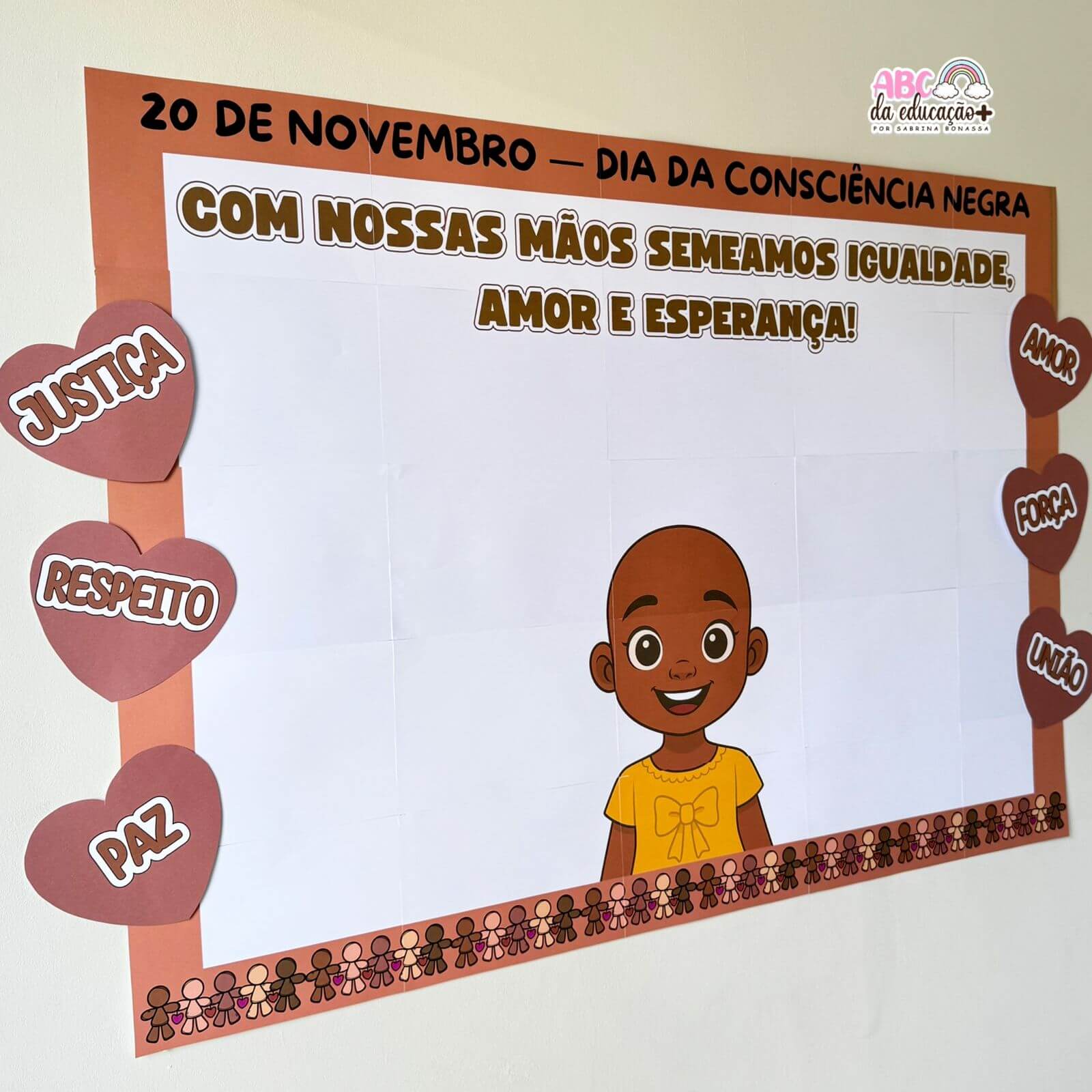 Painel Dia da Consciência Negra –  Mãos da Igualdade - Imagem 6