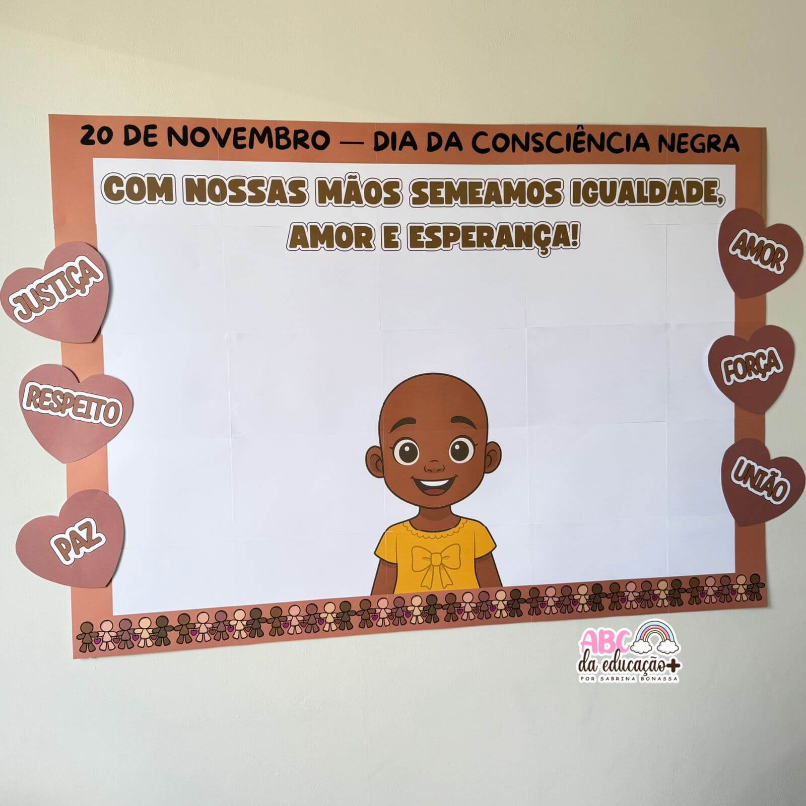 Painel Dia da Consciência Negra –  Mãos da Igualdade - Imagem 7